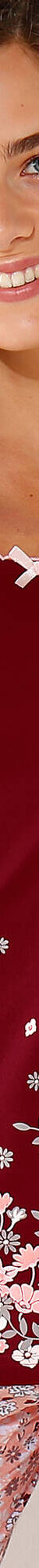 T-shirt imprimé fleurs - manches courtes (cerise) T-shirt imprimé fleurs - manches courtes (cerise)